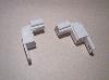 Handle bracket, White   (L+R)