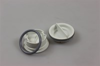 Lokk til såpe- og glansemiddelbeholder, Whirlpool oppvaskmaskin (sett)